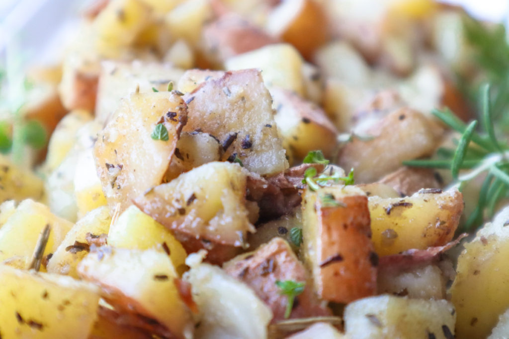 Oven Roasted Herb Potatoes
